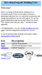 Mobile Screenshot of lists.uknof.org.uk